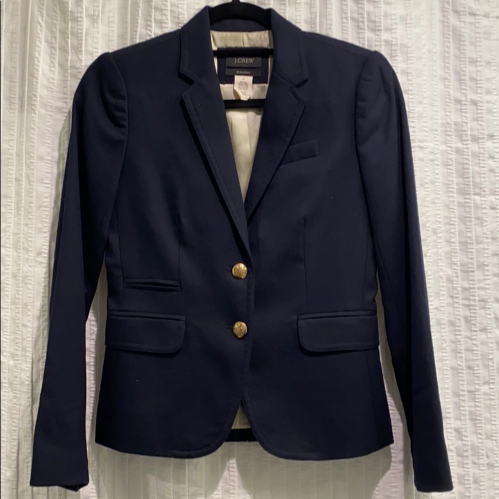 J.Crew Navy School Boy Blazer